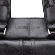 Деловая сумка Lakestone Langton Black. Вид 6.