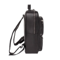 Кожаный рюкзак для ноутбука Lakestone Norley Black. Вид 4.