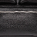 Кожаный рюкзак для ноутбука Lakestone Norley Black. Вид 6.