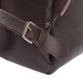 Кожаный рюкзак для ноутбука Lakestone Pensford Brown. Вид 6.