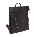 Кожаный рюкзак для ноутбука Lakestone Ramsey Black. Вид 2.