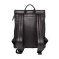 Кожаный рюкзак для ноутбука Lakestone Ramsey Black. Вид 3.