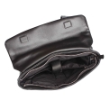 Кожаный рюкзак для ноутбука Lakestone Ramsey Black. Вид 5.