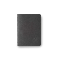 Черный кожаный блокнот А5 с плотной обложкой Long River OZ-А5020