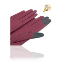 Сенсорные перчатки из кожи Michel Katana i.K11-HAGA.g/SLATE. Вид 2.