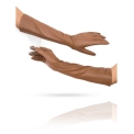 Сенсорные перчатки из кожи Michel Katana i.K81-ARI_27/EARTH. Вид 4.