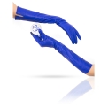 Сенсорные перчатки синего цвета Michel Katana i.K83-ELLIS_27/BLUE. Вид 4.