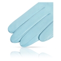 Длинные голубые перчатки из кожи Michel Katana K81-OPERA_26/AZUR. Вид 2.