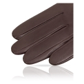 Длинные коричневые перчатки Michel Katana K81-OPERA_26/COFF. Вид 2.