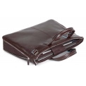 Деловая сумка из кожи коричневого цвета для ноутбука Piquadro CA4021B2/MO. Вид 2.