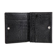 Портмоне Sergio Belotti 7501 croco black. Вид 2.