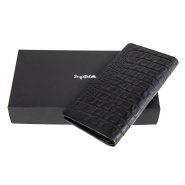 Портмоне Sergio Belotti 7502 croco black. Вид 6.