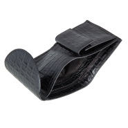 Портмоне Sergio Belotti 7503 croco black. Вид 4.