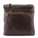 Кожаная сумка планшет с оригинальным ремешком-застежкой Tuscany Leather ANDREA TL9087. Вид 5.