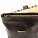 Кожаная сумка планшет с оригинальным ремешком-застежкой Tuscany Leather ANDREA TL9087. Вид 4.