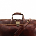 Вместительная кожаная дорожная сумка для путешествий Tuscany Leather BORA BORA TL3067. Вид 2.