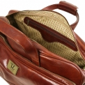 Коричневая дорожная сумка из кожи Tuscany Leather Samoa TL141453. Вид 5.