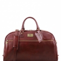 Дорожная кожаная сумка коричневого цвета Tuscany Leather TL Voyager TL141422