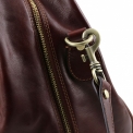 Дорожная кожаная сумка коричневого цвета Tuscany Leather TL Voyager TL141422. Вид 2.