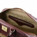 Дорожная кожаная сумка коричневого цвета Tuscany Leather TL Voyager TL141422. Вид 4.