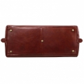 Дорожная кожаная сумка коричневого цвета Tuscany Leather TL Voyager TL141422. Вид 6.