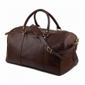 Большая дорожная сумка с прочными ручками и наплечным ремнем Tuscany Leather VOYAGER TL141217. Вид 4.