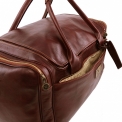 Дорожная сумка из кожи с гладкой фактурой Tuscany Leather VOYAGER TL141281. Вид 4.
