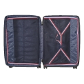 Комплект чемоданов Verage GM17106W 19/25/29 black. Вид 5.