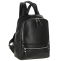 Кожаный рюкзак Versado VD170 black. Вид 2.