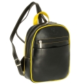 Женский рюкзак Versado VD189 black/yellow. Вид 2.