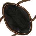 Женская сумка Versado B502 brown croco. Вид 3.