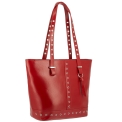 Женская сумка-шоппер Versado B798 relief red. Вид 2.