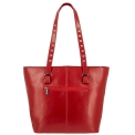 Женская сумка-шоппер Versado B798 relief red. Вид 4.
