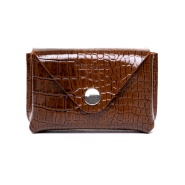 Визитница Versado B874 brown croco