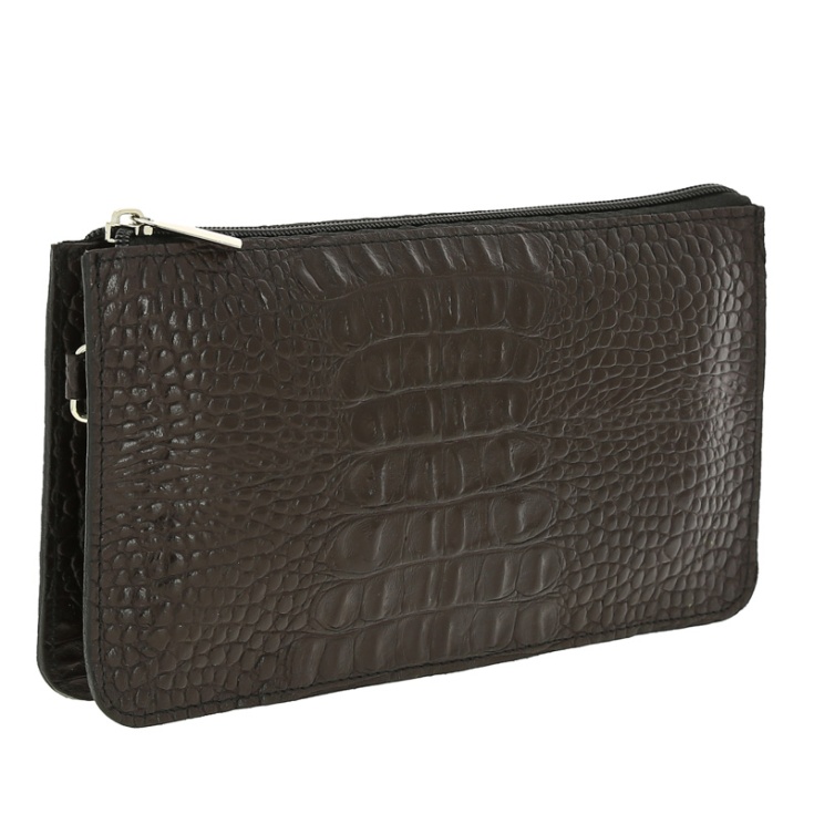 Мужской клатч Versado VD035 1 brown croco