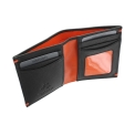 Черно-оранжевое портмоне Visconti AP60 Black/Orange. Вид 4.