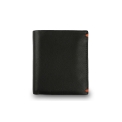 Кожаное портмоне небольшого размера выполненное Visconti AP61 Black/Orange. Вид 2.