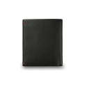 Кожаное портмоне небольшого размера выполненное Visconti AP61 Black/Orange. Вид 3.