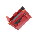 Складной кошелек из кожи с застежкой на ремешке Visconti M77 Mojito Red Multi. Вид 4.