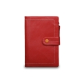Красный кошелек из зернистой кожи Visconti M87 Malibu Red Multi