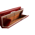 Кожаный кошелек с монетницей на рамочном замке Visconti Maria MZ12 Maria Italian Red. Вид 3.