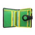 Кожаный кошелек с яркой разноцветной аппликацией Visconti P3 Lily Pad. Вид 2.