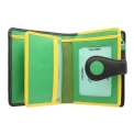 Кожаный кошелек с яркой разноцветной аппликацией Visconti P3 Lily Pad. Вид 4.