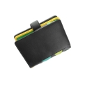 Кожаный кошелек с яркой разноцветной аппликацией Visconti P3 Lily Pad. Вид 5.