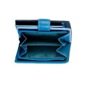 Кожаный кошелек с перекидным вкладышем Visconti RB40 Bali Blue Multi. Вид 4.
