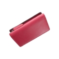 Розовый кожаный кошелек в три сложения Visconti RB43 Plum Multi. Вид 2.